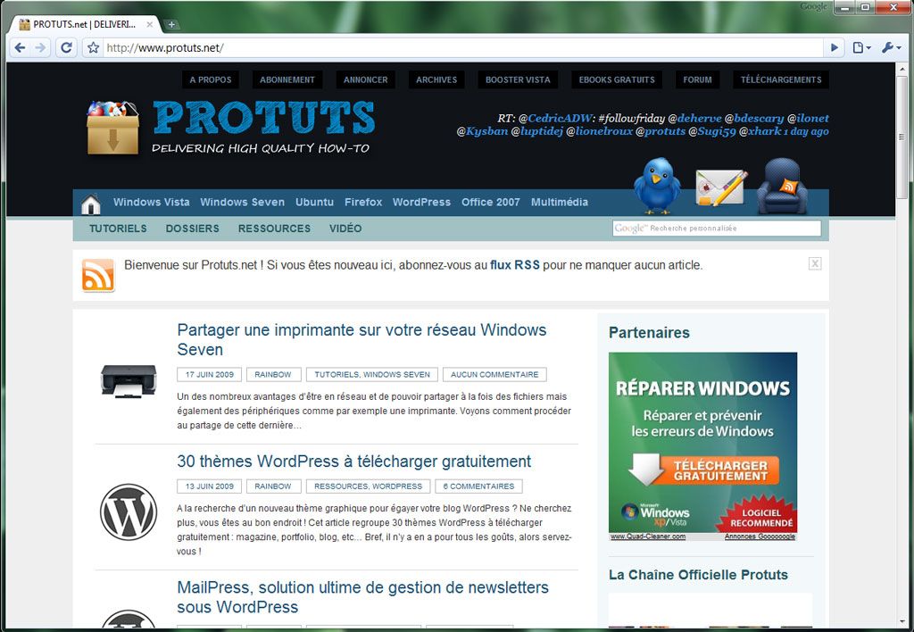 firefox rencontre un probleme