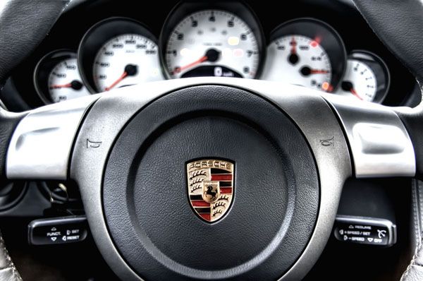 Fond d'écran - Porsche 911 Cockpit HDR