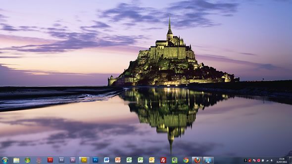 Capture d'écran - Châteaux d'Europe thème visuel pour Windows 7