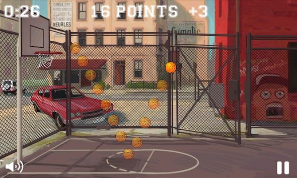 Capture d'écran - Free Throws pour Windows Phone