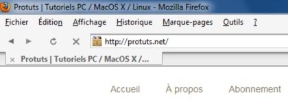 Capture d'écran - Thème Firefox, Strata 4.0 pour Mac