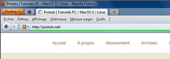 Capture d'écran - Thème Firefox, Fx4