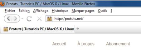 Capture d'écran - Thème Firefox, Purity