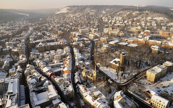 Fond d'écran - City in Winter