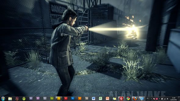 Capture d'écran - Alan Wake thème visuel pour Windows 7