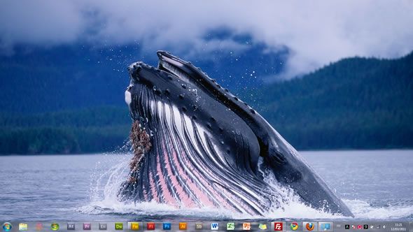 Capture d'écran - Arctique thème visuel pour Windows 7